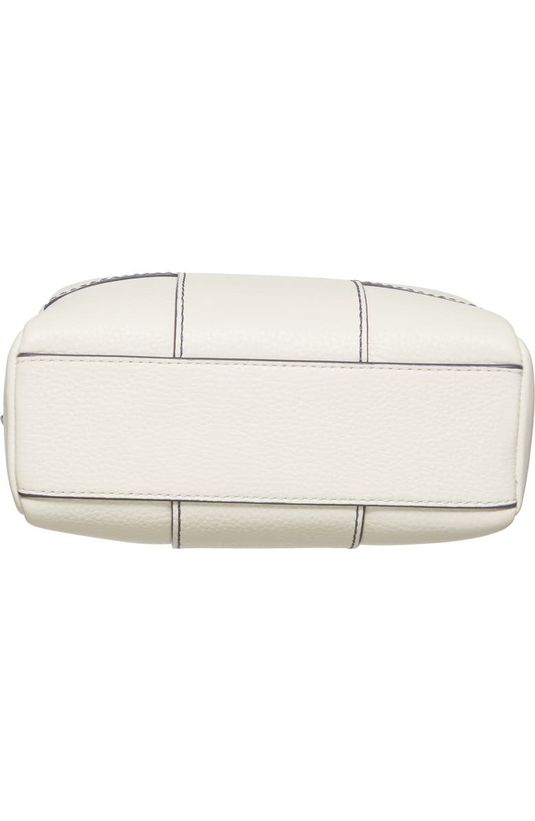 Tory Burch Block-T Double Zip Leather Crossbody Bag, Alternate, color,