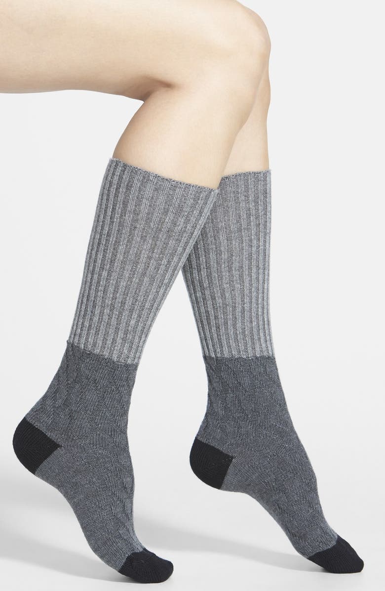 Pantherella 'Clara' Slouchy Wool & Cashmere Blend Boot Socks, Main, color,