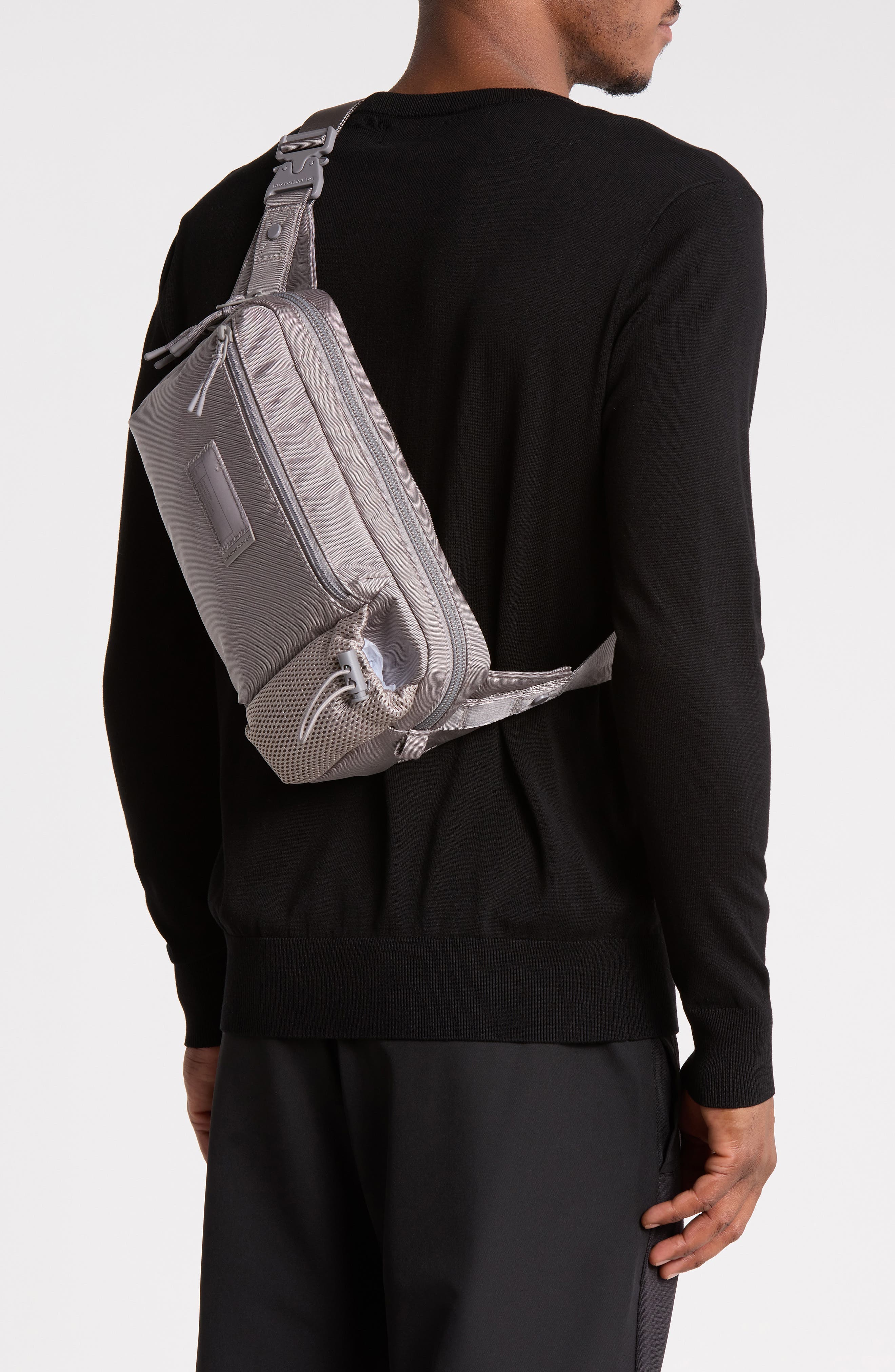 Cairo Canvas Sling Bag, Alternate, color, ASH GREY
