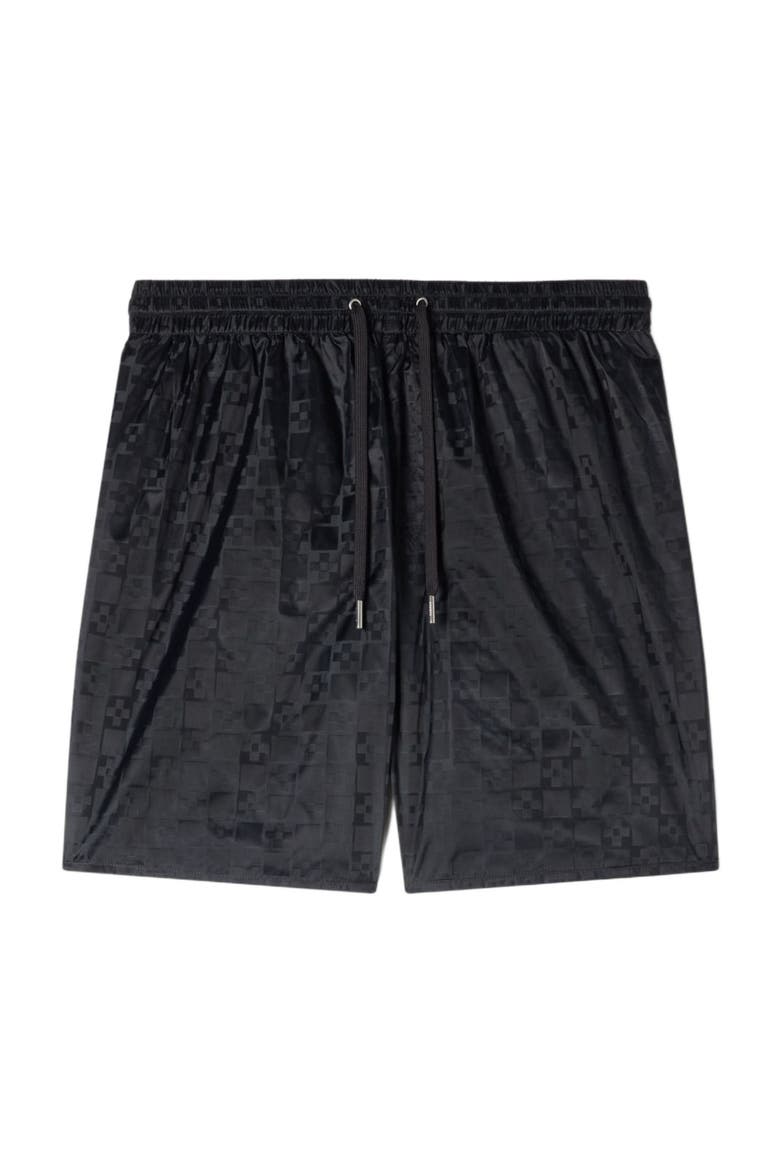 Square Cross swim shorts, Alternate, color, Dark grey