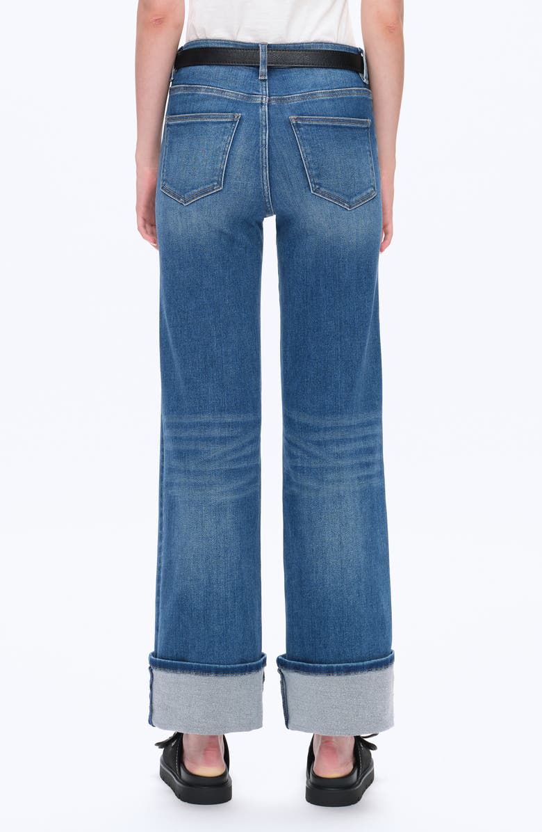 Bayeas Straight Leg Jeans, Alternate, color, Medium Blue