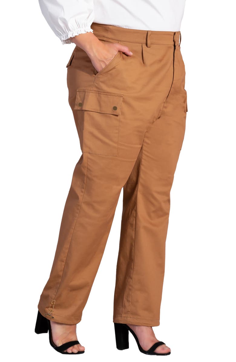 Standards & Practices Feza Cargo Pants, Alternate, color, Khaki