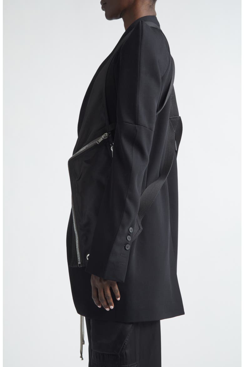 Temple Bauhaus Vest, Alternate, color, BLACK