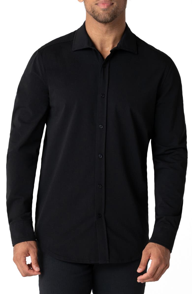 Swet Tailor Swet Taylor Long Sleeve Button-Up Shirt, Main, color,