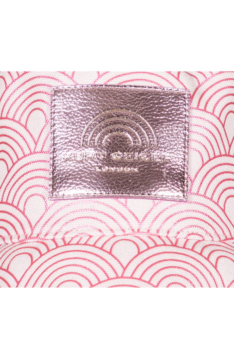 Kurt Geiger London Rainbow Print Bucket Hat, Alternate, color, Pale Pink