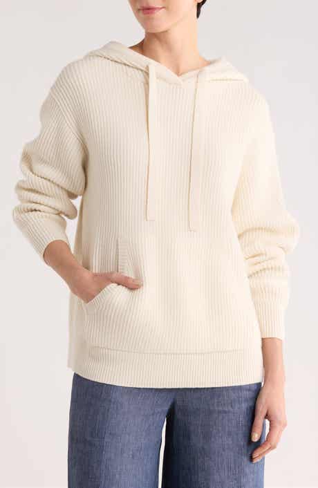 TWP Rib Cashmere Sweater Hoodie