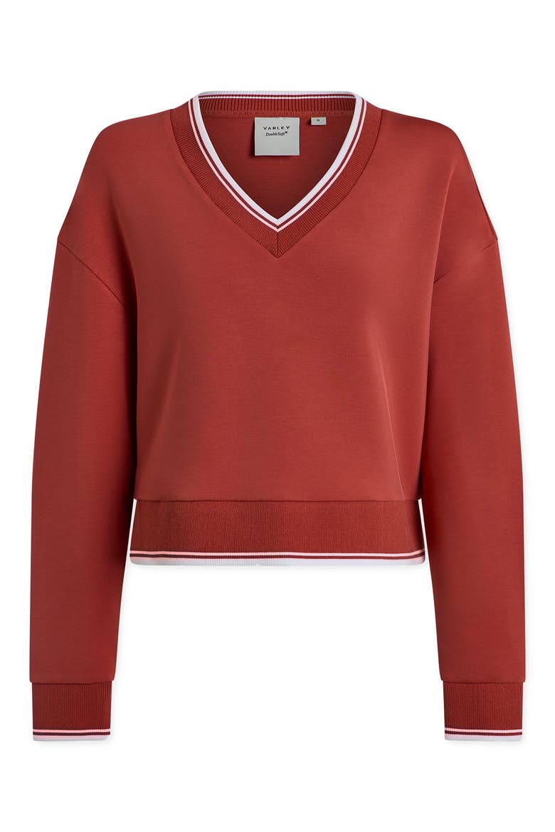 Blithe Crop Sweatshirt, Alternate, color, BAKED APPLE