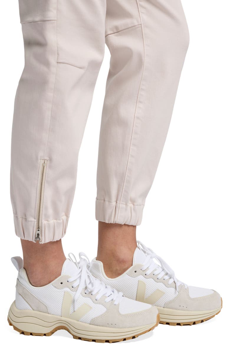 Seven Darted Joggers, Alternate, color, Vintage White