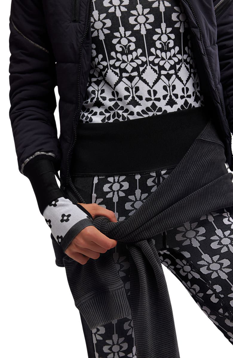 Free People FP Movement Myoko Jacquard Leggings, Alternate, color, 