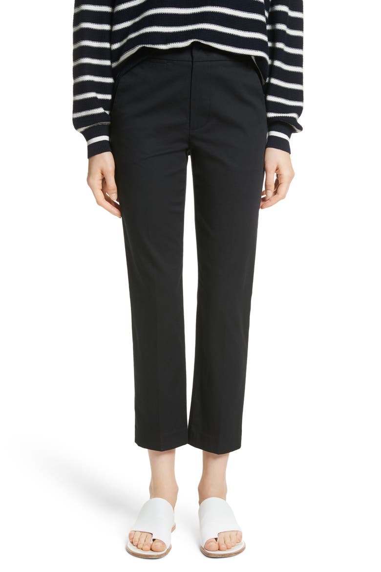 Coin Pocket Chino Pants, Main, color, BLACK