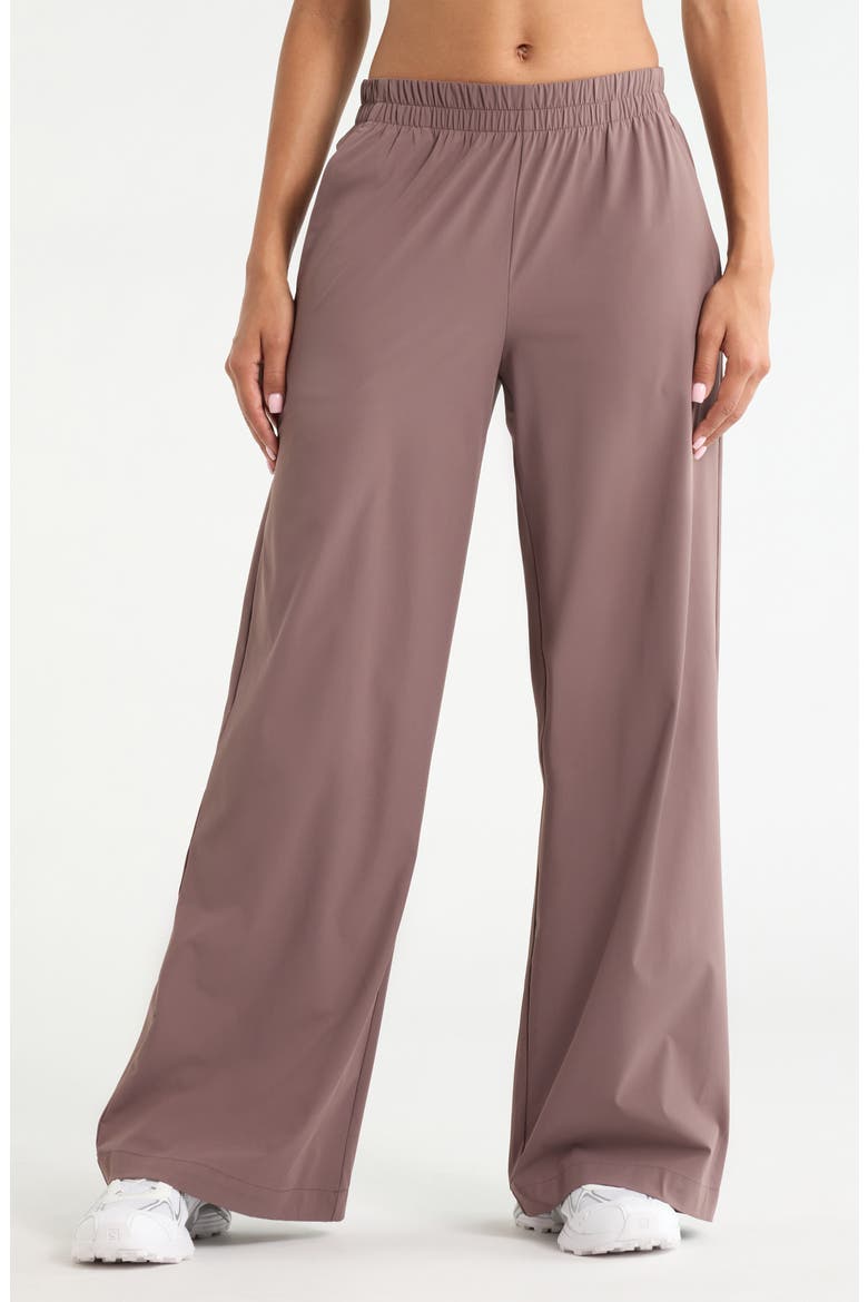 Atlas Wide Leg Pants, Main, color, GREY PLUM