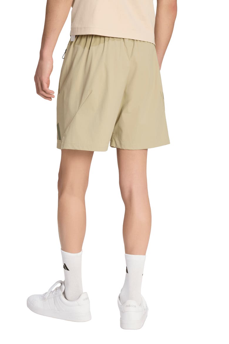 Z.N.E. Woven Drawstring Shorts, Alternate, color, WONDER CARGO
