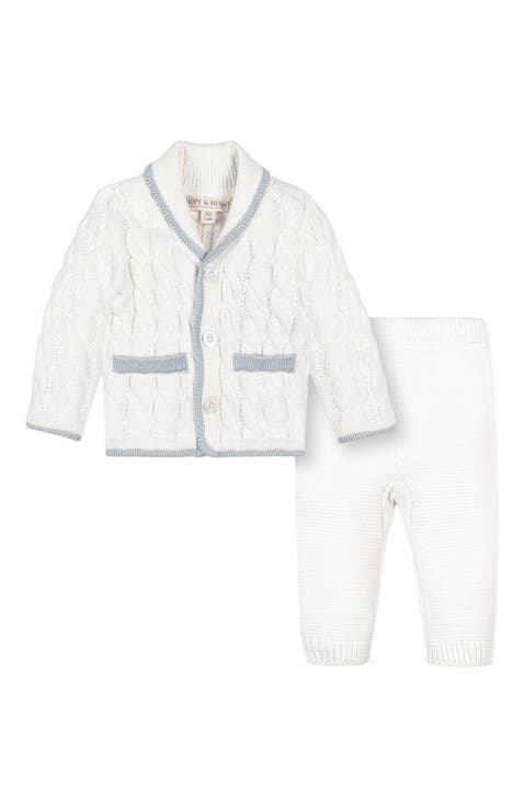 Baby Organic Cardigan and Legging Set, Infant