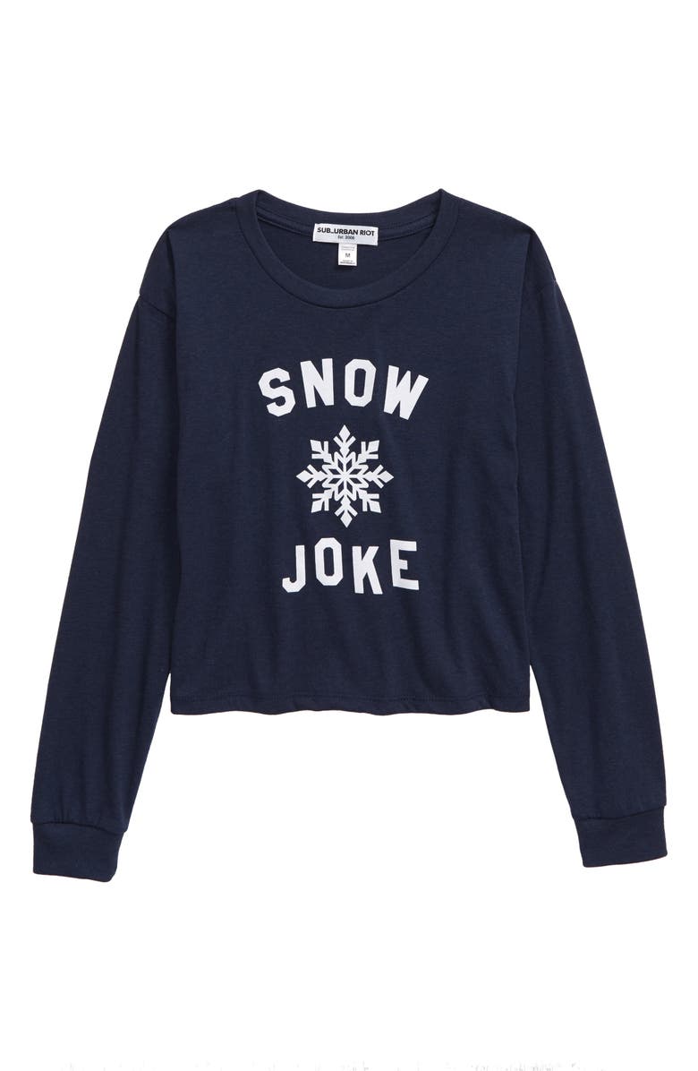 Sub_Urban Riot Snow Joke Allison Tee, Main, color, 