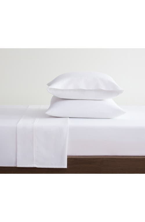Westpoint Home Set Of 2 Cotton & Tencel® Lyocell Sateen Pillowcases In White