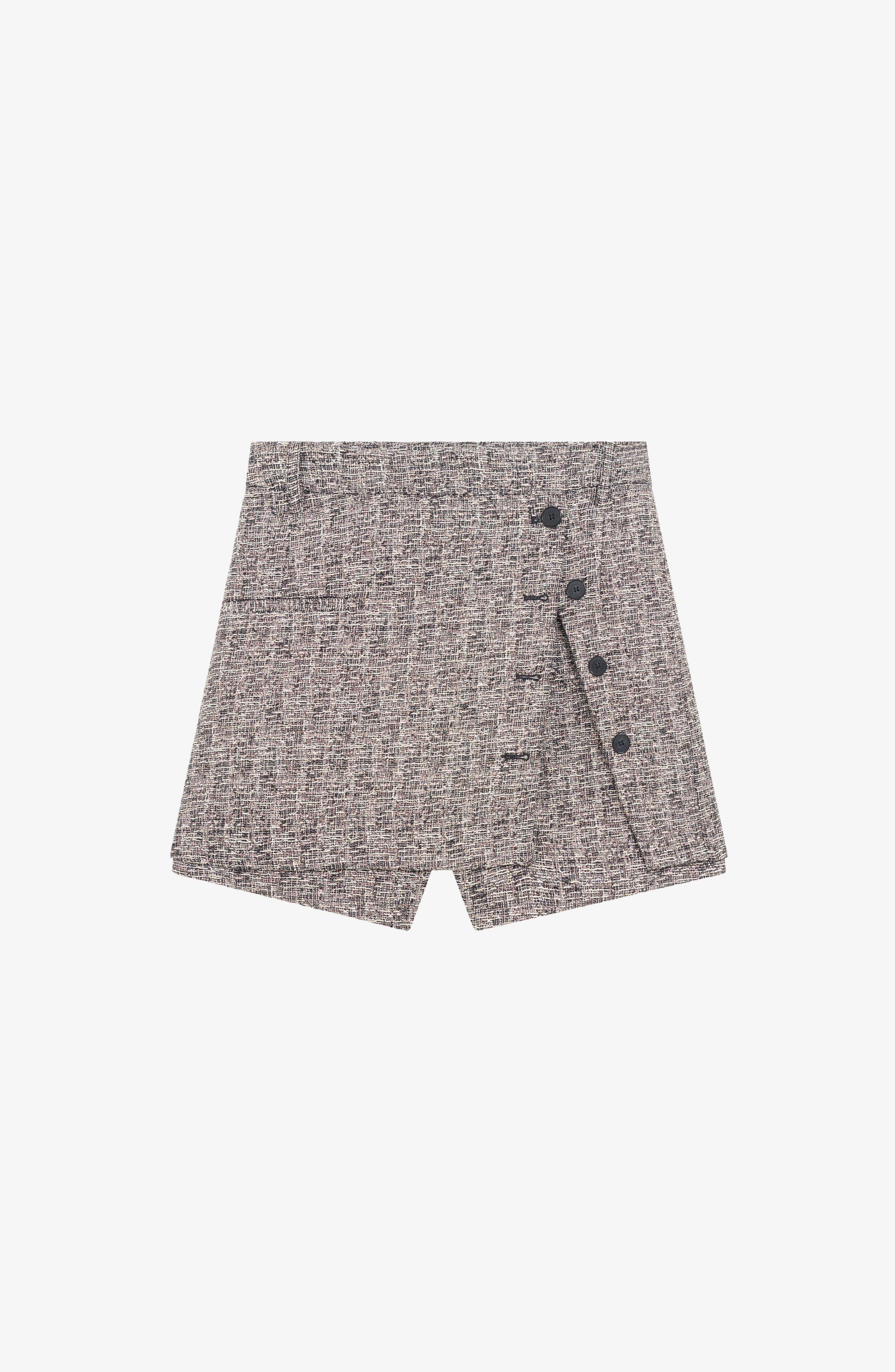 Seren Metallic Tweed Skort - image 2