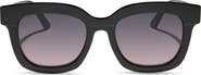 DIFF Melody 56mm Polarized Gradient Square Sunglasses
