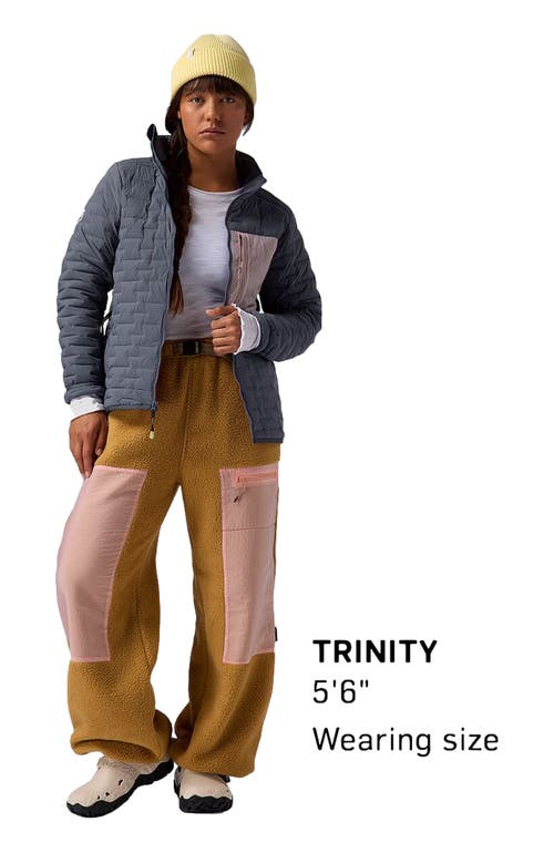 Backcountry Peale Primaloft Stitch-free Baffle Stretch Jacket In Animal Print