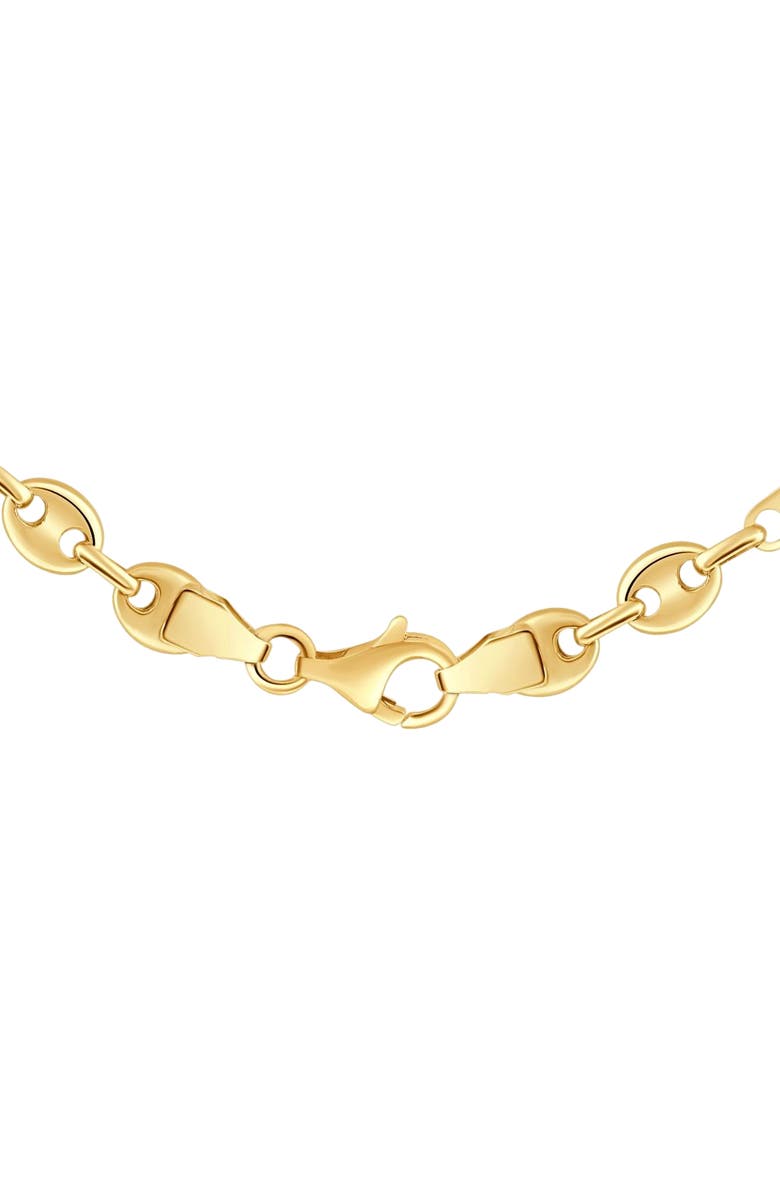 Bliss Diamond 14k Gold Women
s 22" Marine Chain Necklace 14.2 Grams 5.5mm Thick, Alternate, color, 14K Yellow Gold