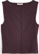 Madewell Rib Crewneck Vest Tank