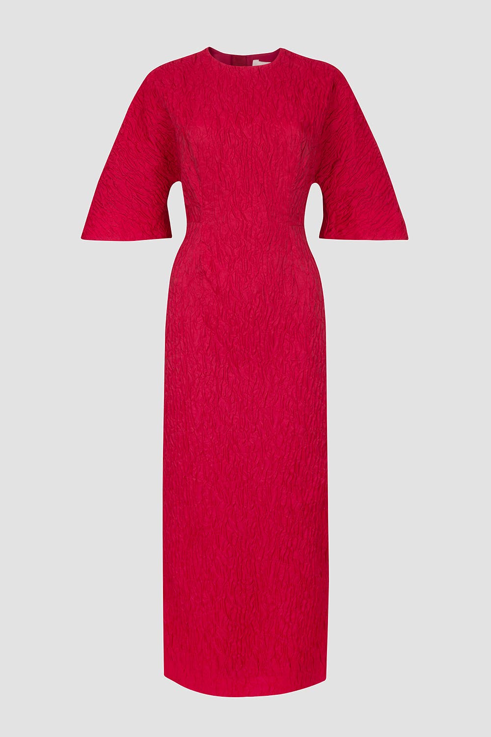 Falah Cloque Textured Midi Dress - image 2