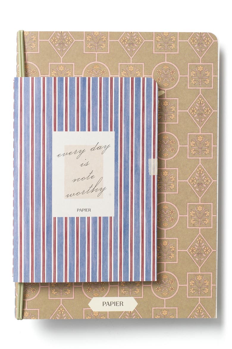 Stripes 2-Pack Softcover Notebooks, Main, color, OPEN MISCELLANEOUS
