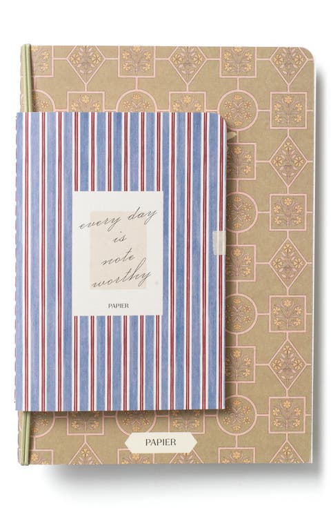 Stripes 2-Pack Softcover Notebooks