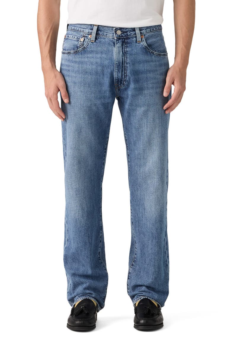 555™ Relaxed Straight Leg Cotton & Linen Jeans (Men) | Nordstrom