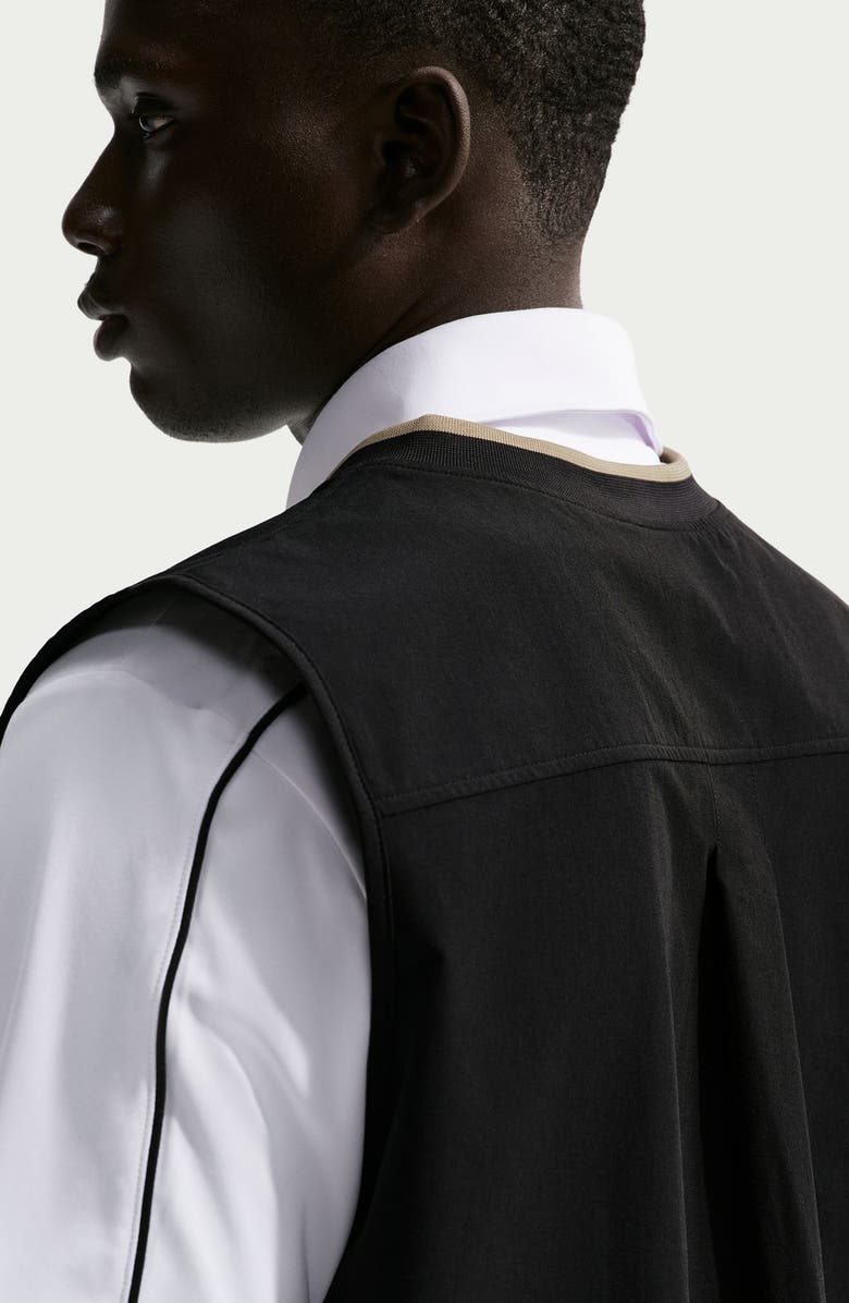 Nike Wind Dri-FIT Oversize Vest, Alternate, color, Black/ Limestone