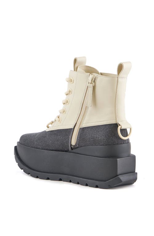 United Nude Women's White / Black Roko Patrol Boot - Mono