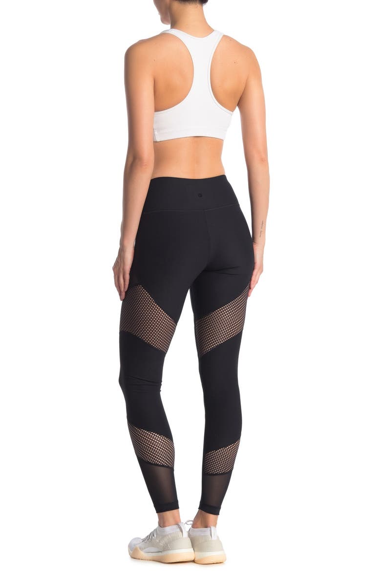 90 DEGREE BY REFLEX Fishnet Mesh Leggings (Women) | Nordstromrack