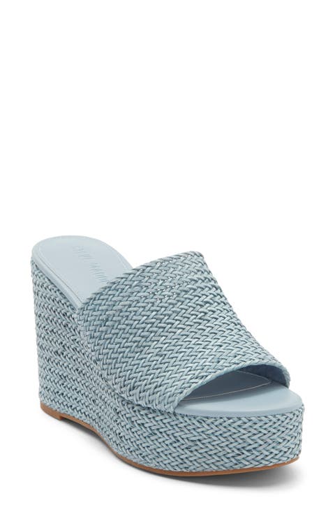 Cassi Platform Wedge Slide Sandal (Women)