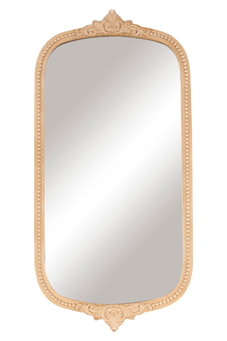 Ornate Wall Mirror, Main, color, BRONZE