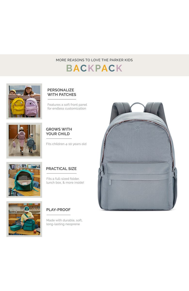 Parker Kids Co. Kids Backpack, Alternate, color, Rain