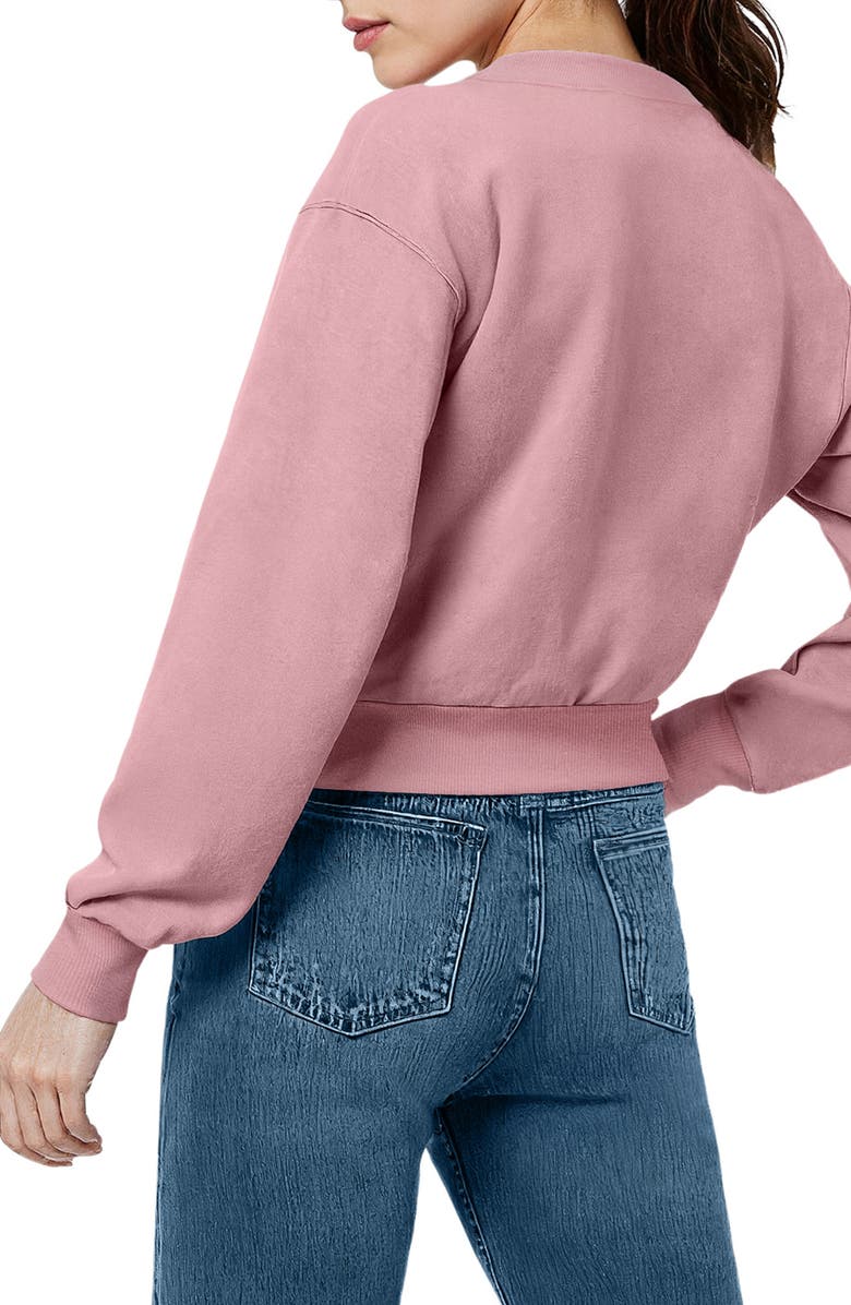 Wildfox Alex Hello Weekend Sweatshirt, Alternate, color, Lilas