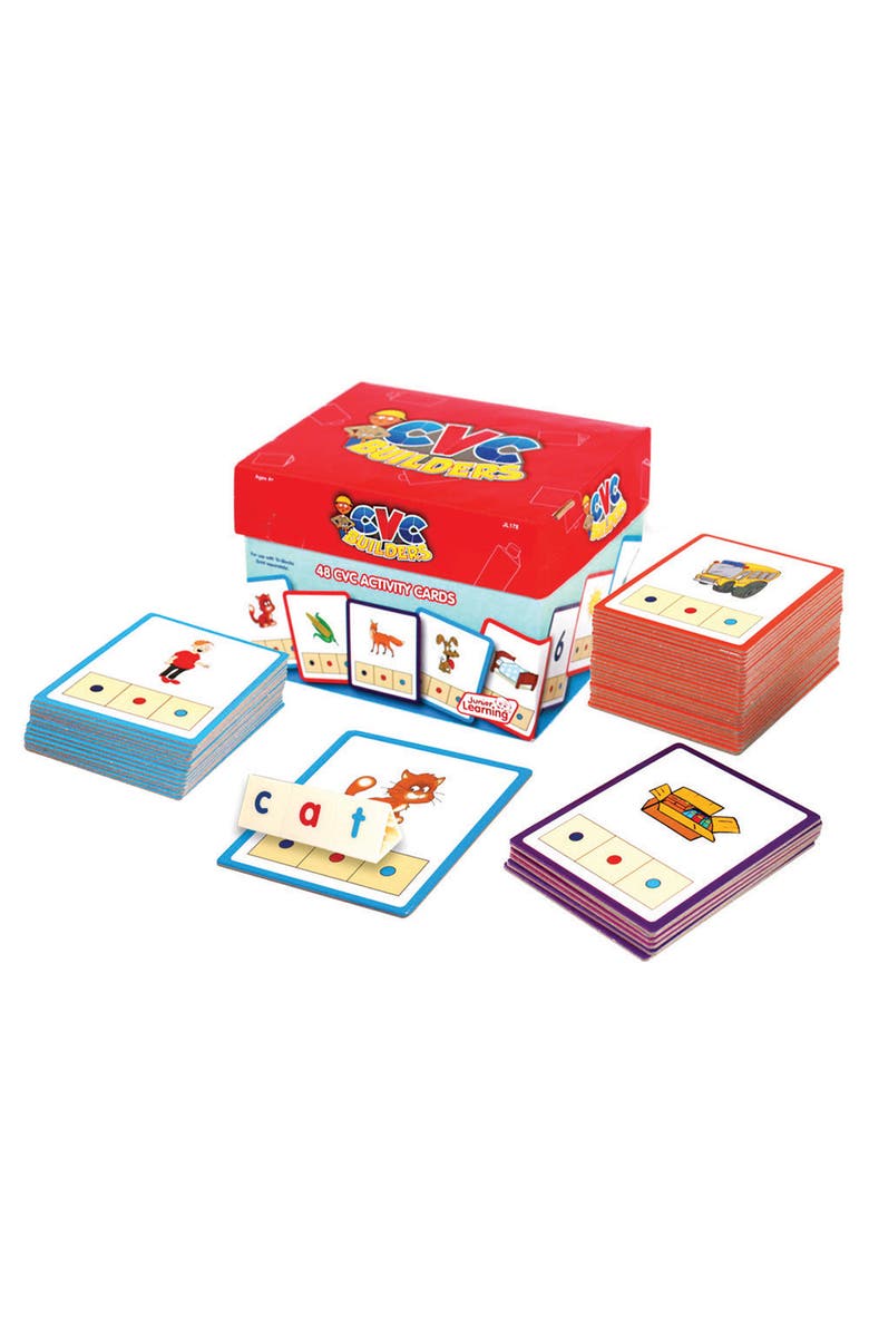 Junior Learning Builders Activity Cards, Main, color, Multicolored