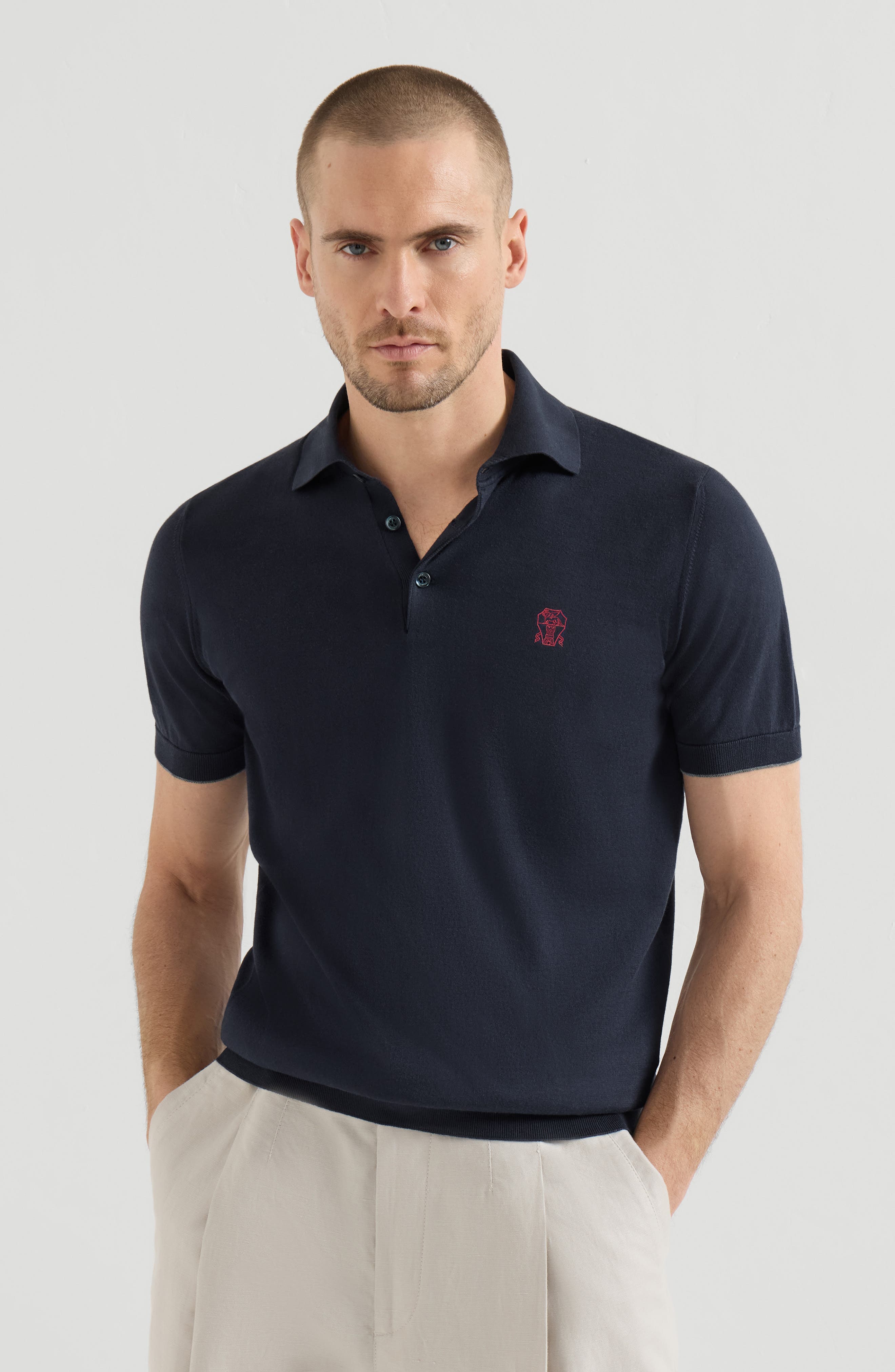 Lightweight knit Polo - image 5