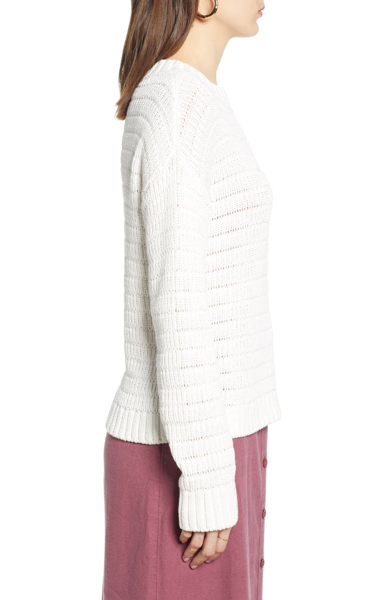 Treasure & Bond Pointelle Sweater, Alternate, color, 