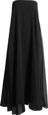 Petal & Pup Amici Strapless Bow Back Maxi Dress