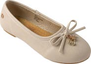 bebe Kids' Faux Leather Ballet Flat