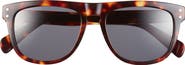 FERRAGAMO 55mm Gancini Teacup Sunglasses