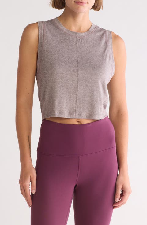 Open Back Crop Tank