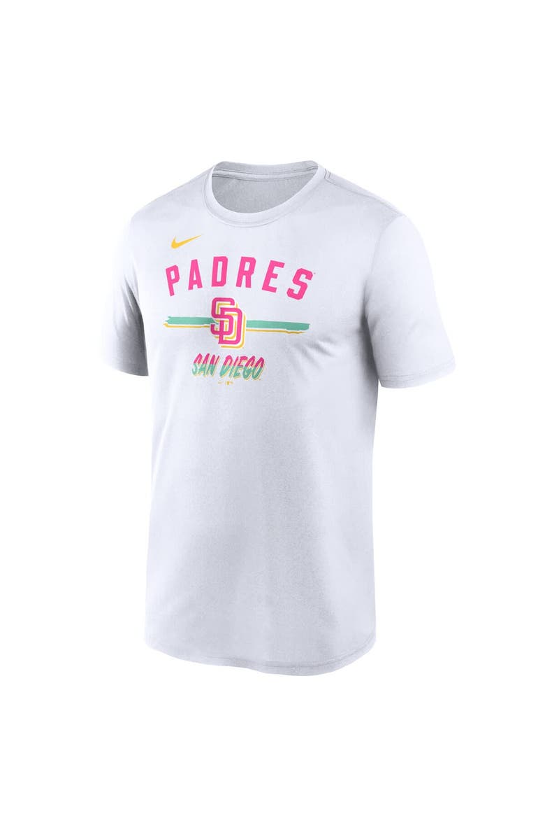 Nike Men's Nike White San Diego Padres City Connect Legend Performance T-Shirt, Alternate, color,