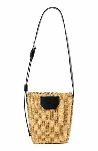 Alba Straw Crossbody Bag