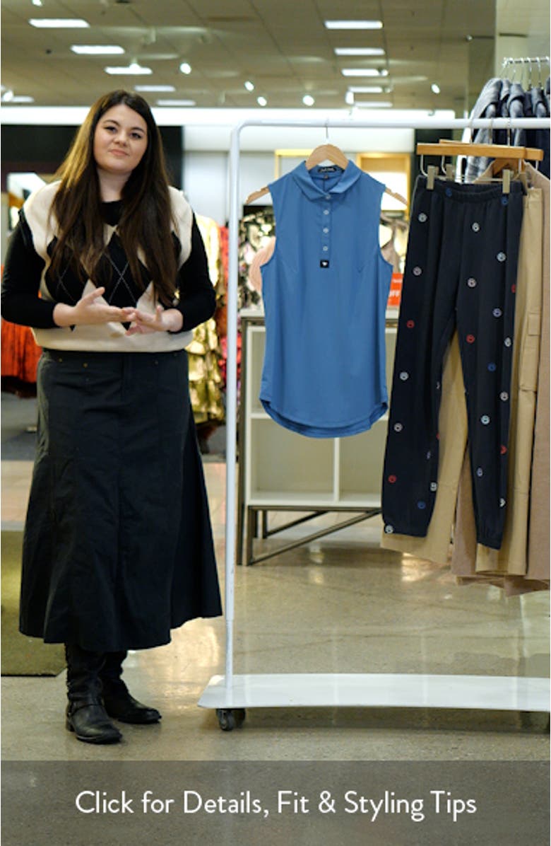 Sleeveless Performance Golf Polo, sales video thumbnail