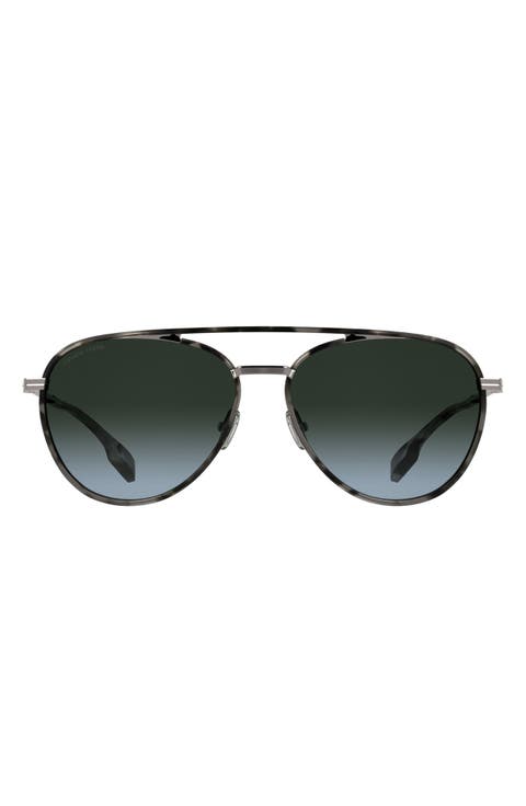 59mm Aviator Sunglasses