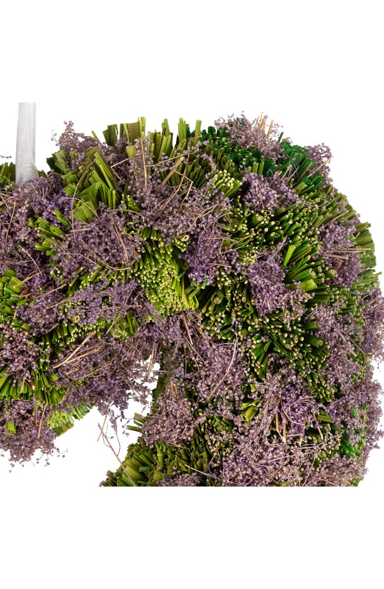 Northlight Moss and Twig Valentine's Day Heart Artificial Wreath - 14.5" - Purple, Alternate, color, Purple