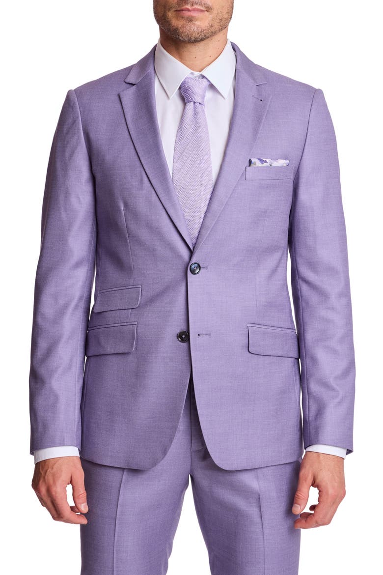 Dover Slim Fit Sport Coat, Main, color, LAVENDER SHARK