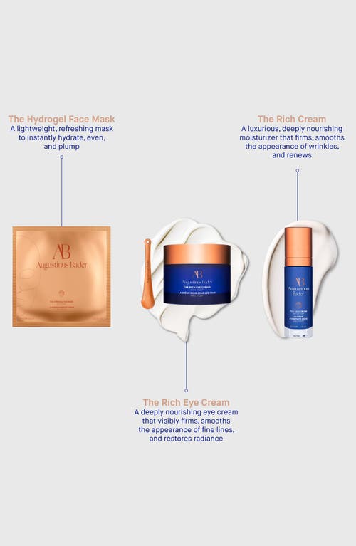 Augustinus Bader The Rich Renewal Set $459 Value In Blue