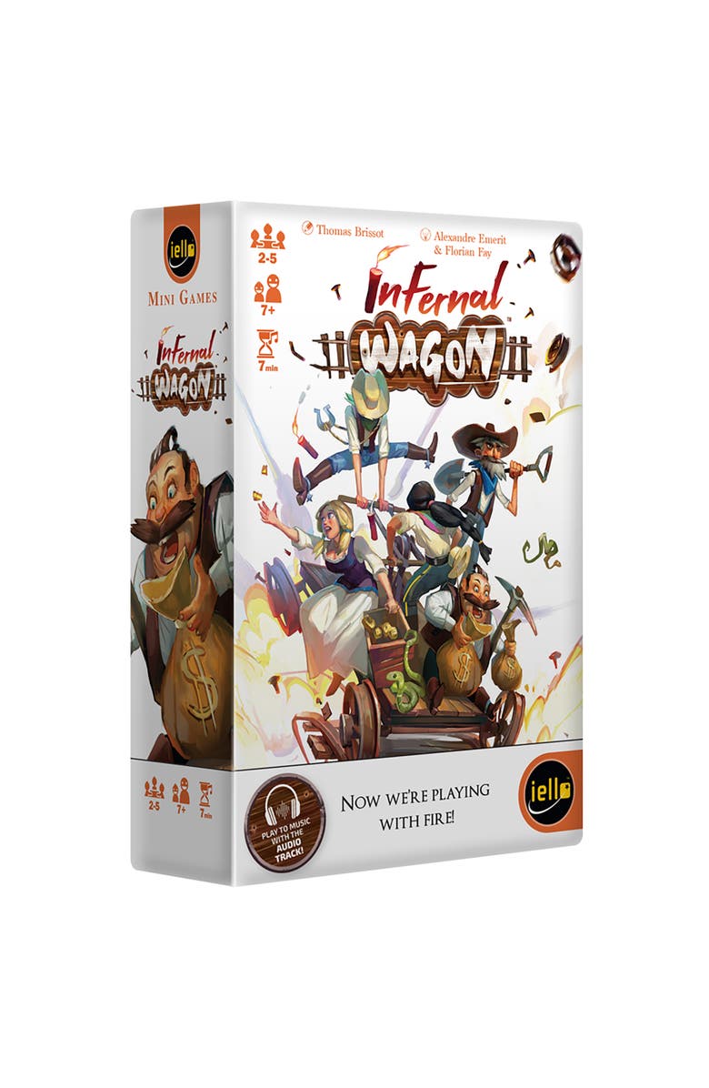 IELLO Infernal Wagon Quick Party Game, Main, color, Multicolored